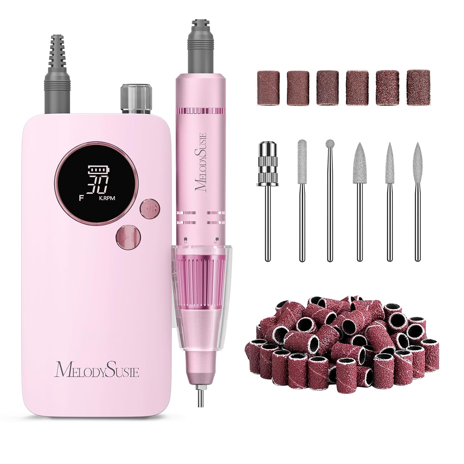 Clip-On Rechargeable Nail Drill SC320F for Beginners