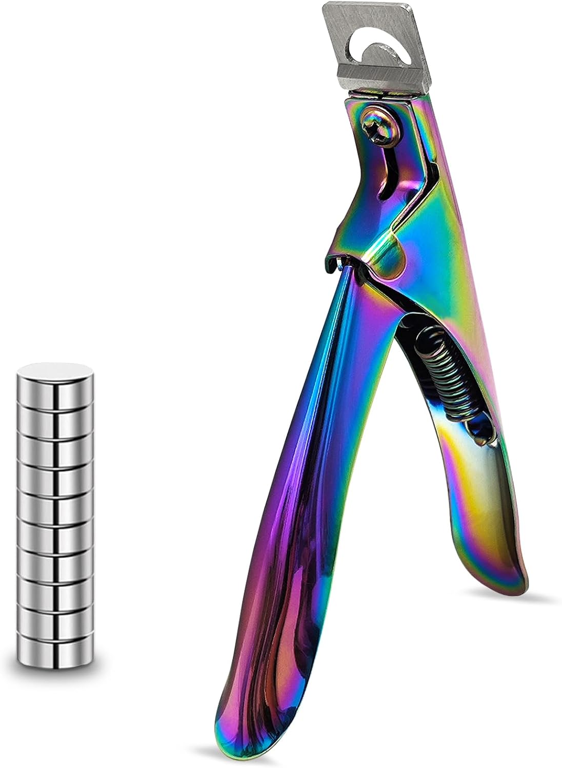 Magnetic Acrylic Nail Cutter — Adjustable Salon Trimmer