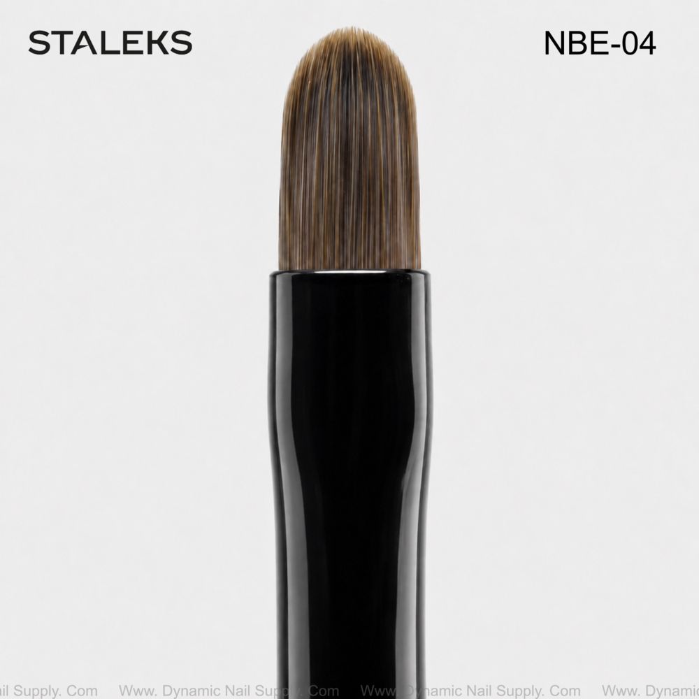 Staleks 4mm gel brush black - 2