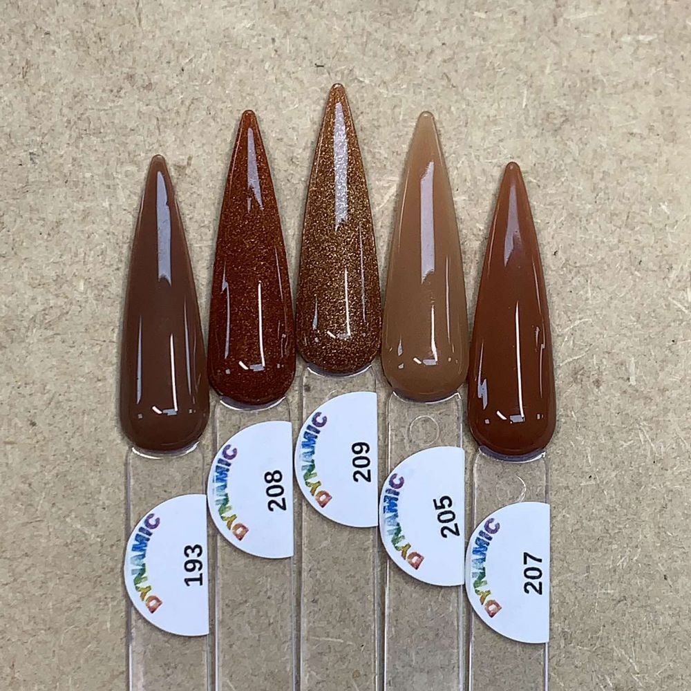 brown acrylic powder jars - 14
