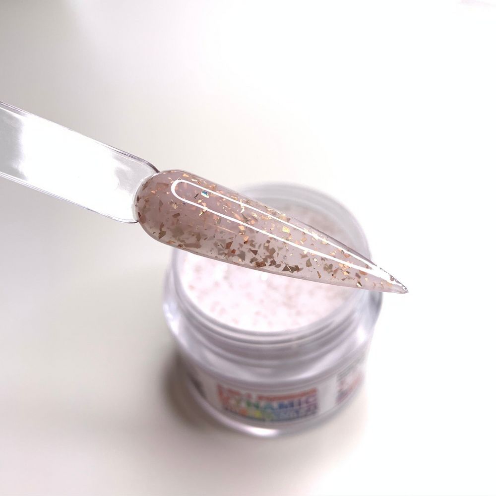 Enchanted Gold glitter nail powder jar - 3