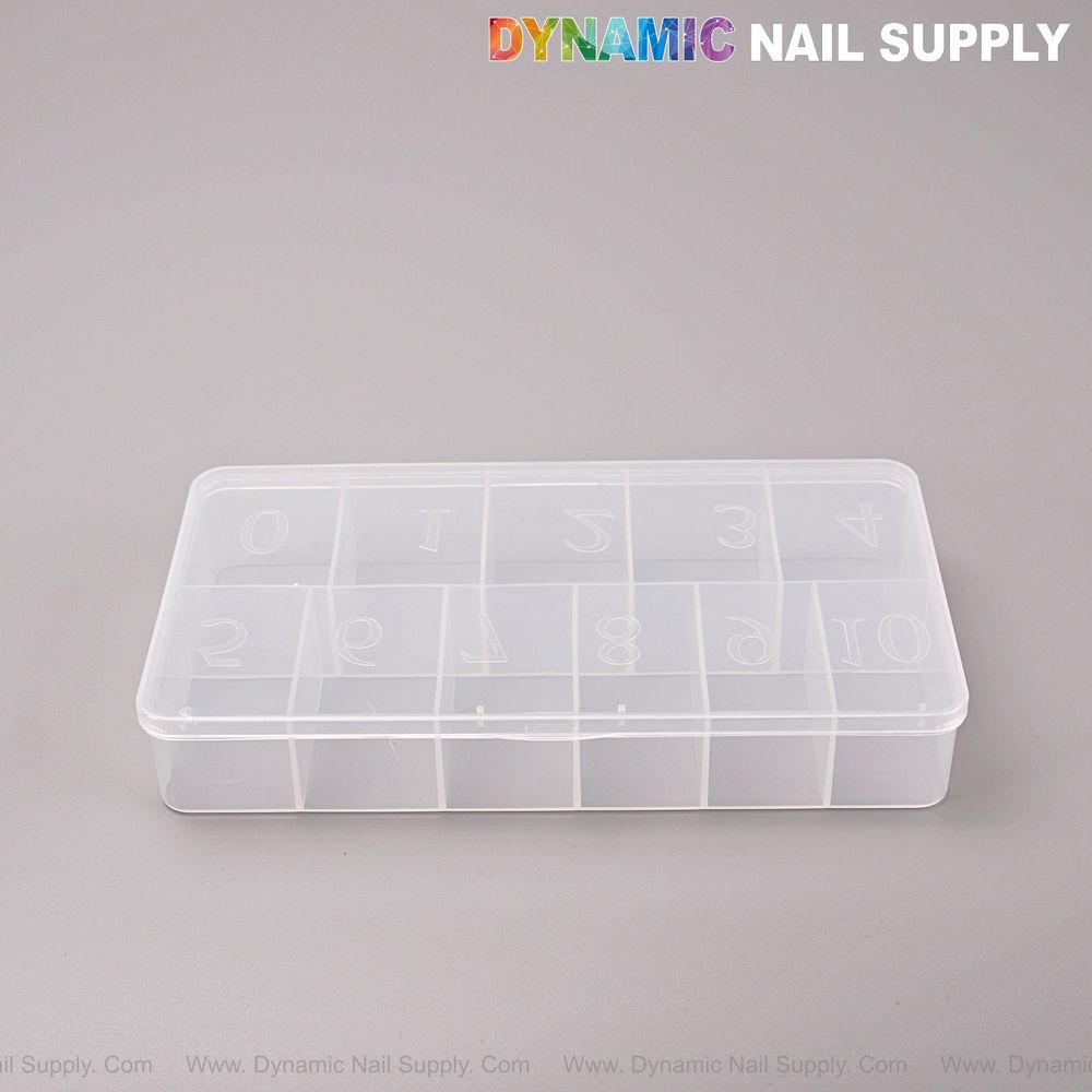 matte clear 11-compartment organizer - 3